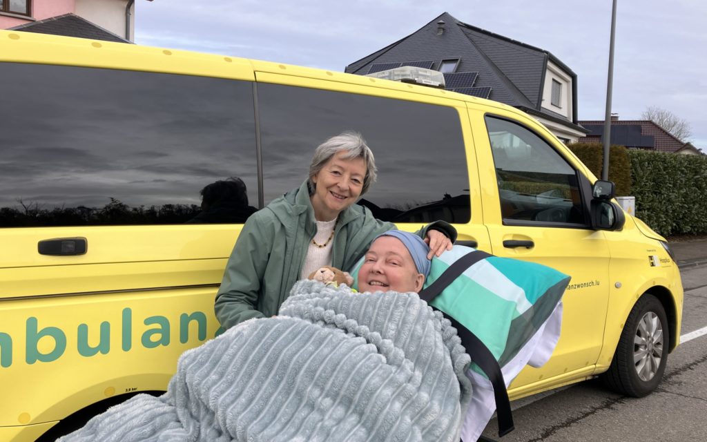 Nach eng Kéier an hir eege Wunneng goen.