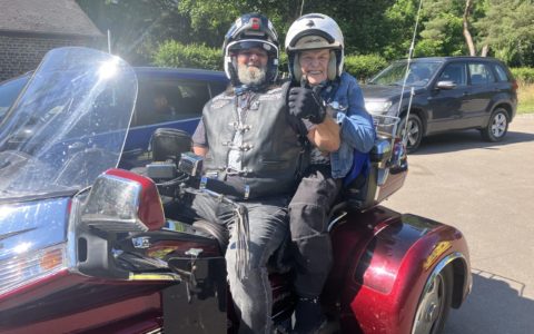 Nach eng Kéier Motorradfueren