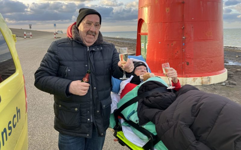 Dës Madame wollt nach eng Kéier op d&rsquo;Mier goen.